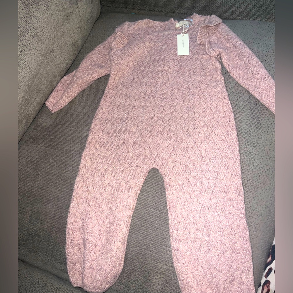 NWT Quincy Mae 2-3 years sweater jumpsuit
